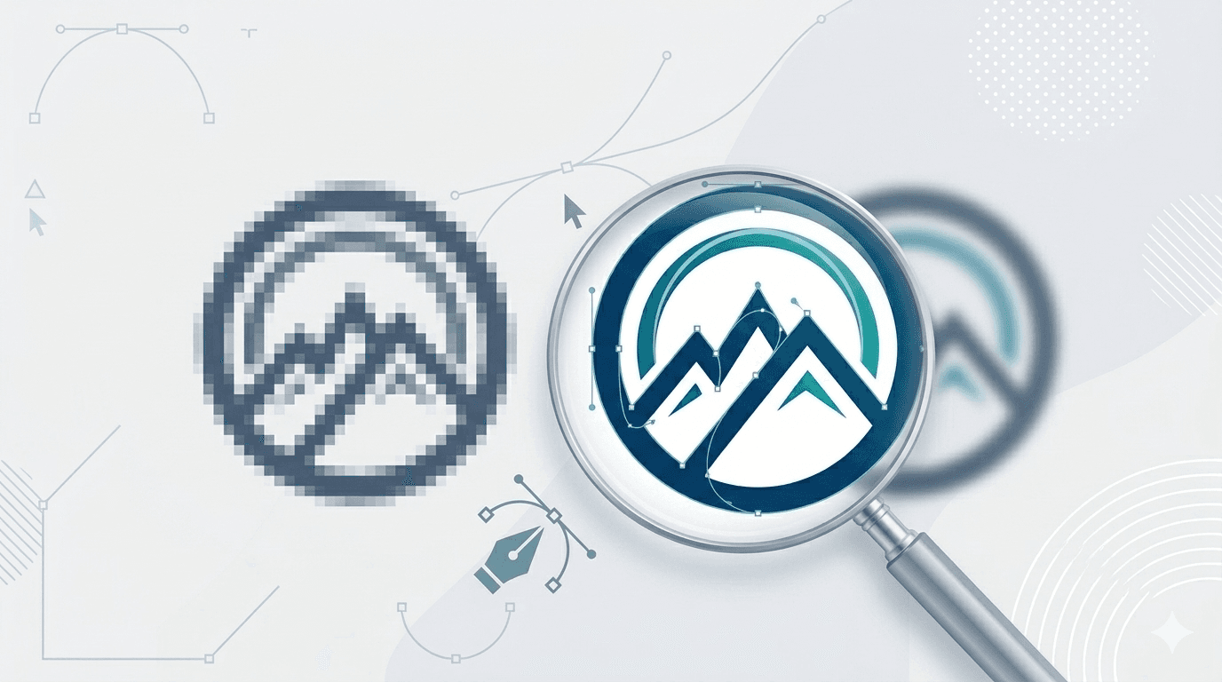 How to make a blurry logo sharp again